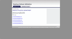 Desktop Screenshot of nashuaschoolathletics.org